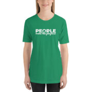 people make the playtest the little meeple unisex premium t-shirt kelly womens front