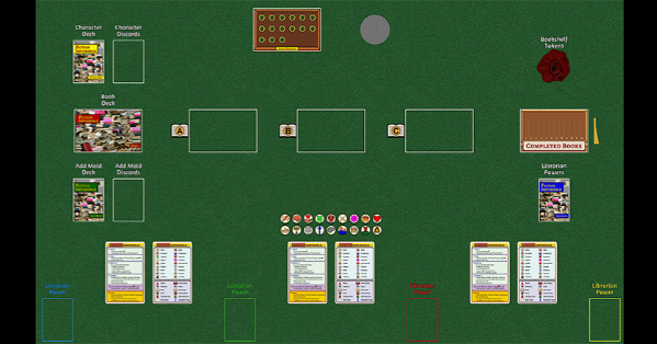 Just an overview of what the game looks like on Tabletop Simulator.