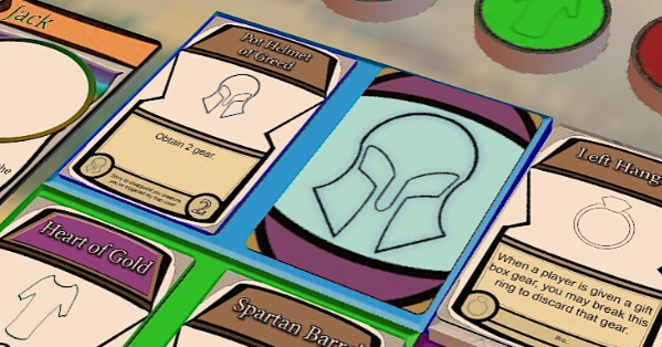 Gear cards used to defend against creature attacks.