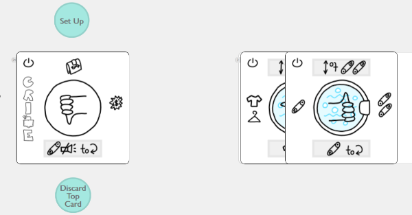squeaky clean game in progress