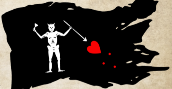 Blackbeard's Pirate flag