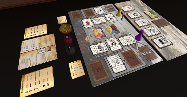 A mid-round game of Heritage