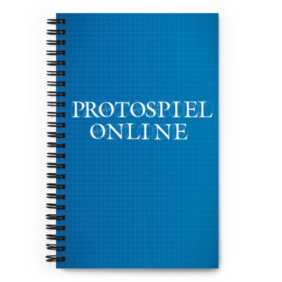 Blueprint Spiral Notebook