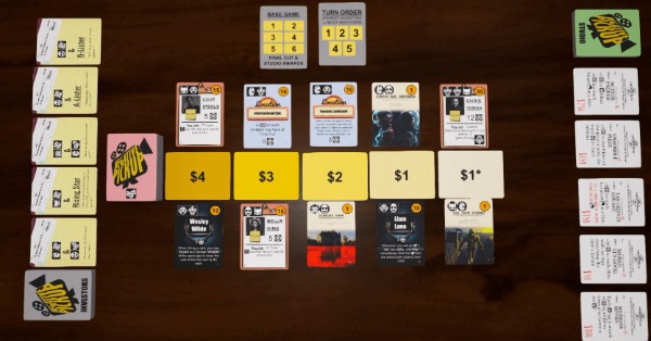 This is the central board for Negative Pickup with the card market