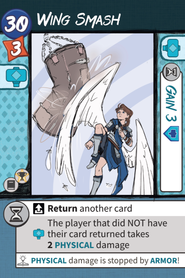 Alexandra's card Wing Smash