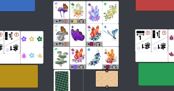 Setup of a Glimmerglade game