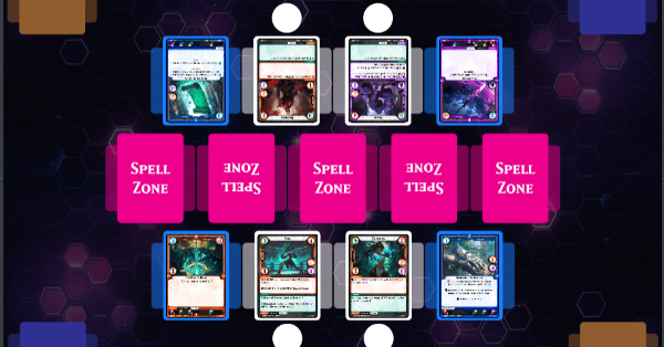 A team of Monks fighting a team of Mayans for their survival in The Arena!