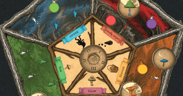 Center of player mat