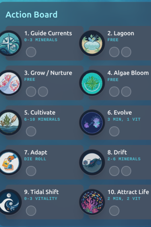 Reefscape Action Board