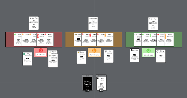 Cards and containers on Screentop.gg