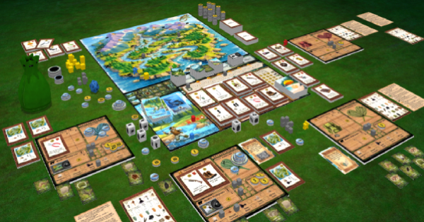 Hunt for the Trophy board game - a fishing game show experience!