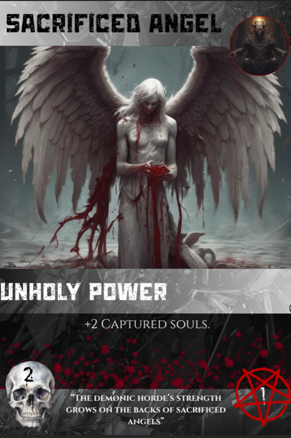 Sacrificed Angel - Card that can be purchased