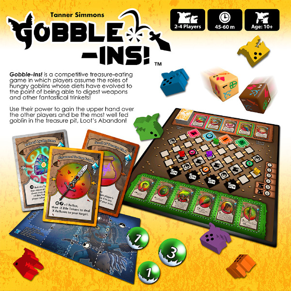 Gobble-Ins! Back Box Art