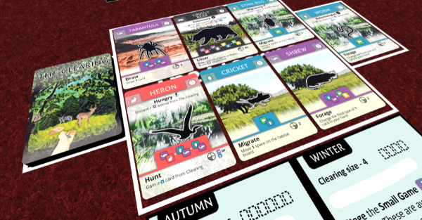 The Clearing Cards Animals Tabletop Simulator