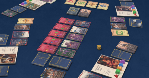 Transcendent - A Scientific Revolution themed deck builder game