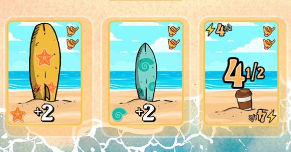Stoked beach cards