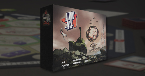 Atomic Edge - Cold War themed resource-management and control strategy game - Game Box