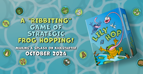 Lily Hop Game Box. Kickstarter Announcement