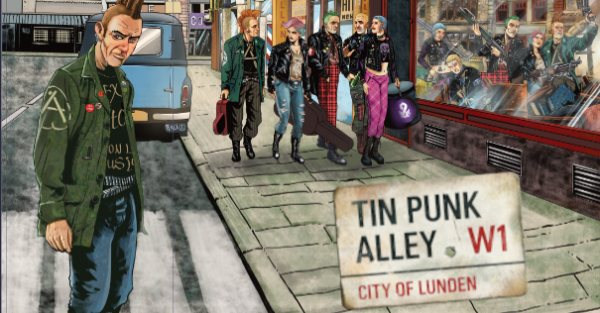 Tin Punk Alley Cover