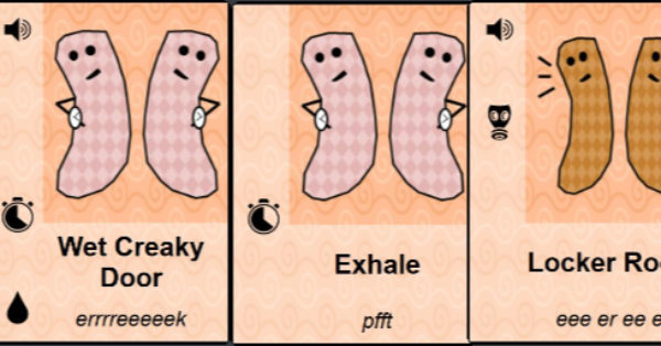 Cards with beans